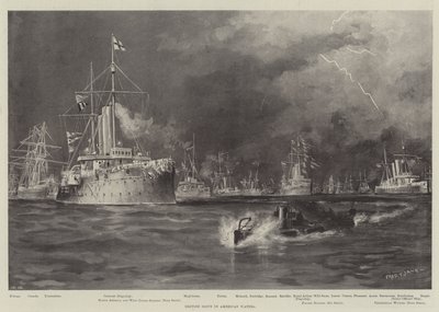 Barcos británicos en aguas americanas de Fred T. Jane